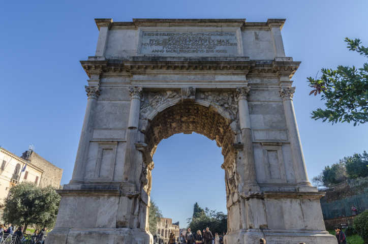 90 - Italia - Roma - Foro Romano - Arco de Tito